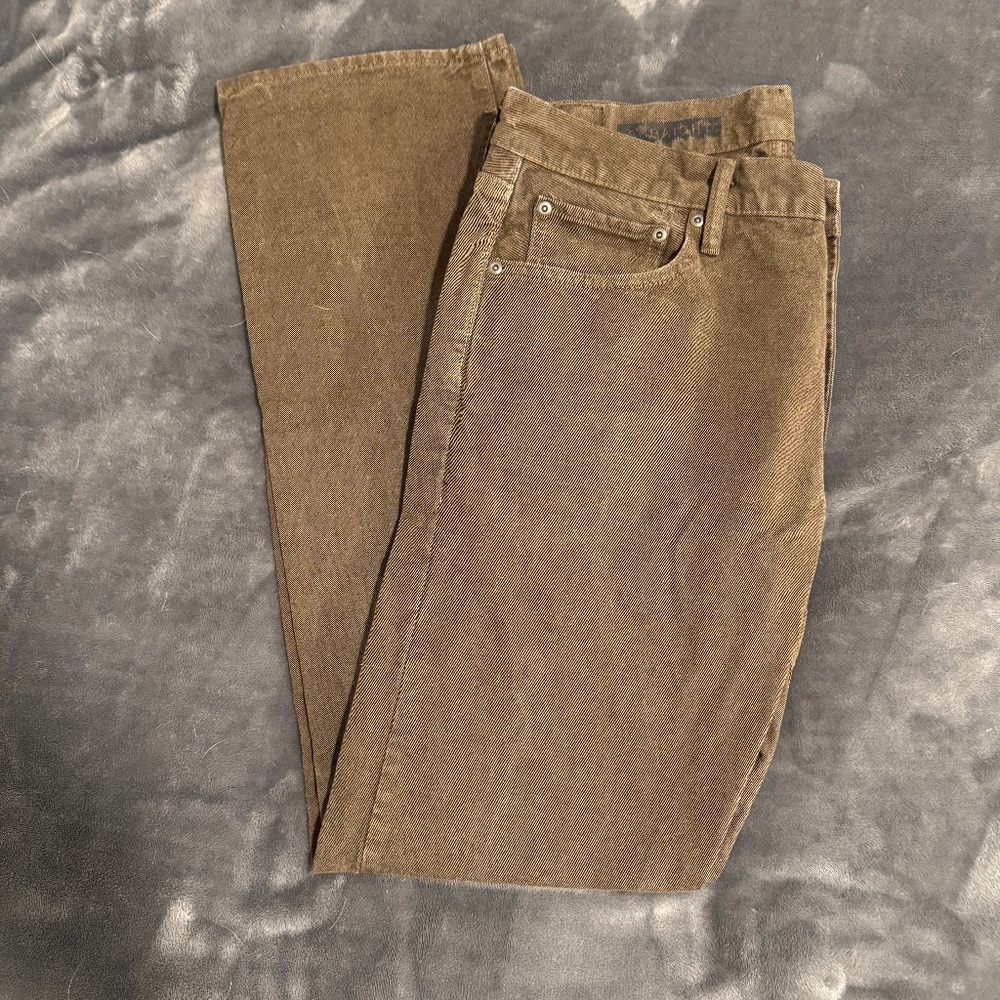 Men’s Gap 1969 premium straight jeans 32x32 brown